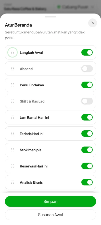 Susun kartu sesukamu